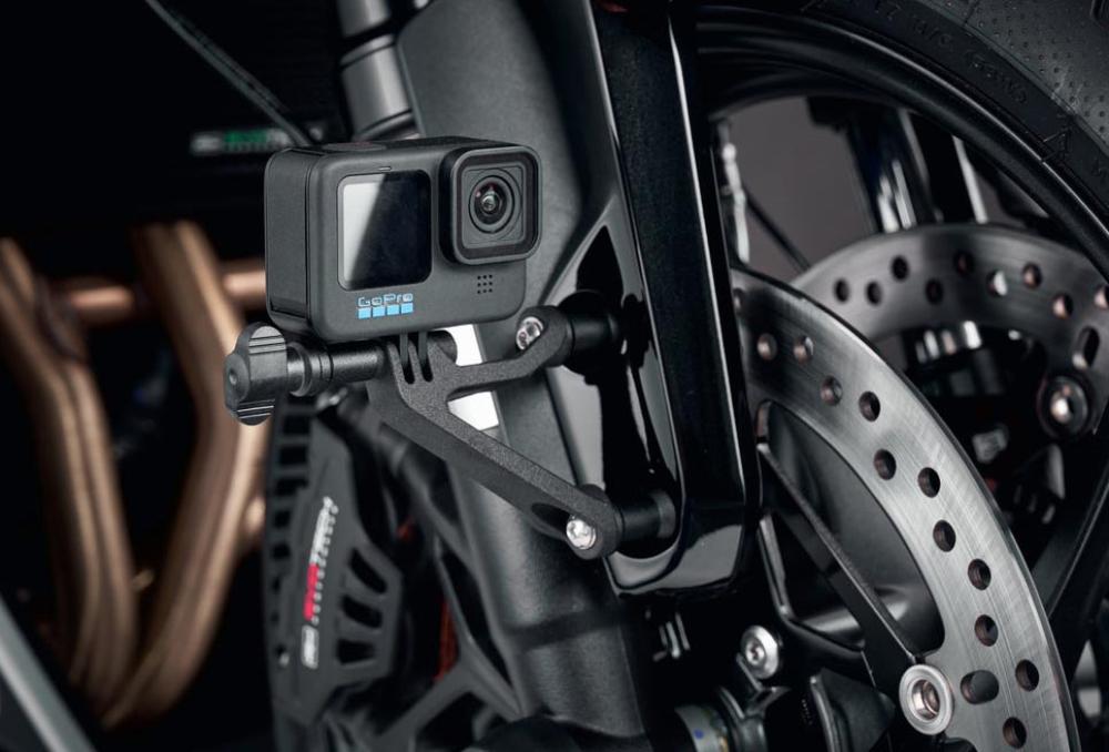 Triumph Trident 800 Action Dash Cam Halterung 2026+ von Evotech Performance